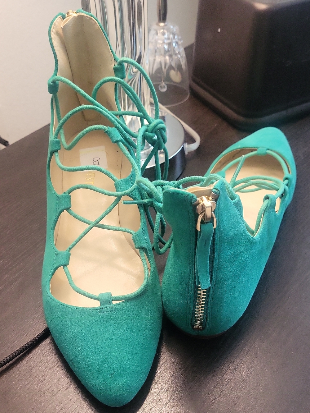 Lace Up Flats